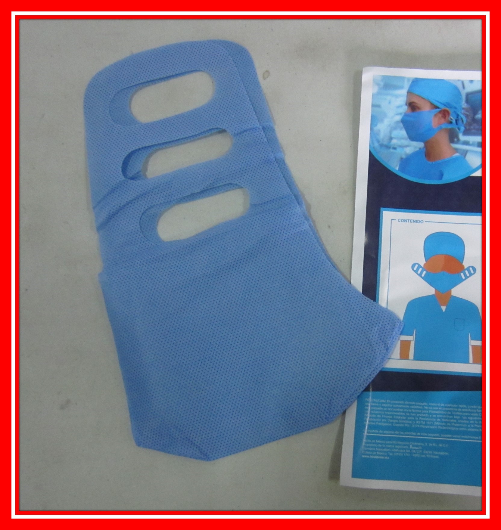 Imagen oficial de Particle filter mask ; Protekcia ; Cubrebocas anatomico publicada por OECD 3