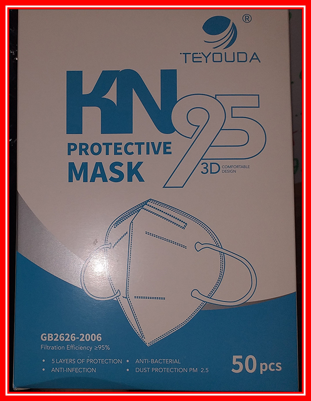 Imagen oficial de Particle filter mask ; Teyouda ; KN95 Protective mask publicada por OECD 5