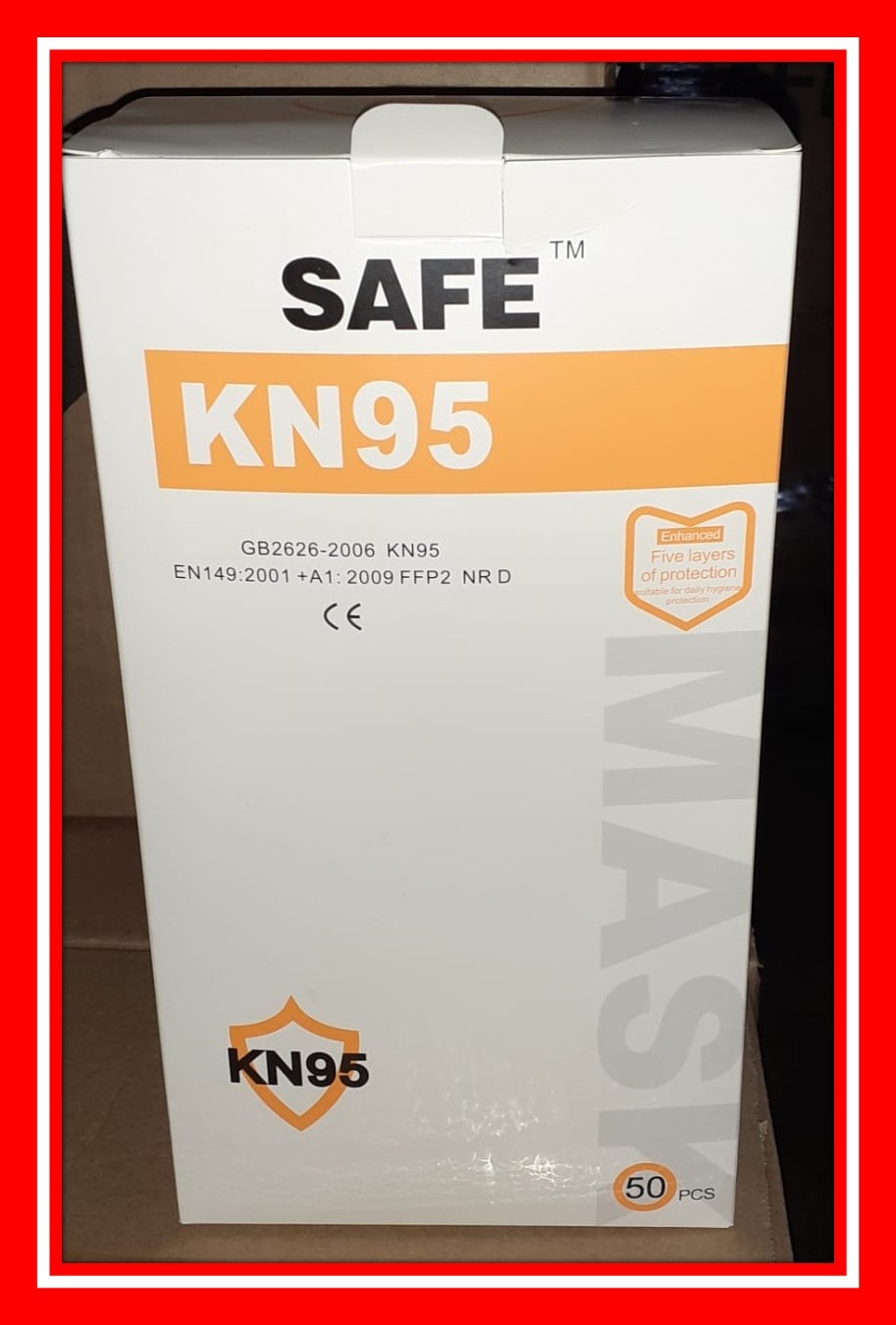 Imagen oficial de Particle filter mask ; SAFE ; KN95 MASK publicada por OECD 4