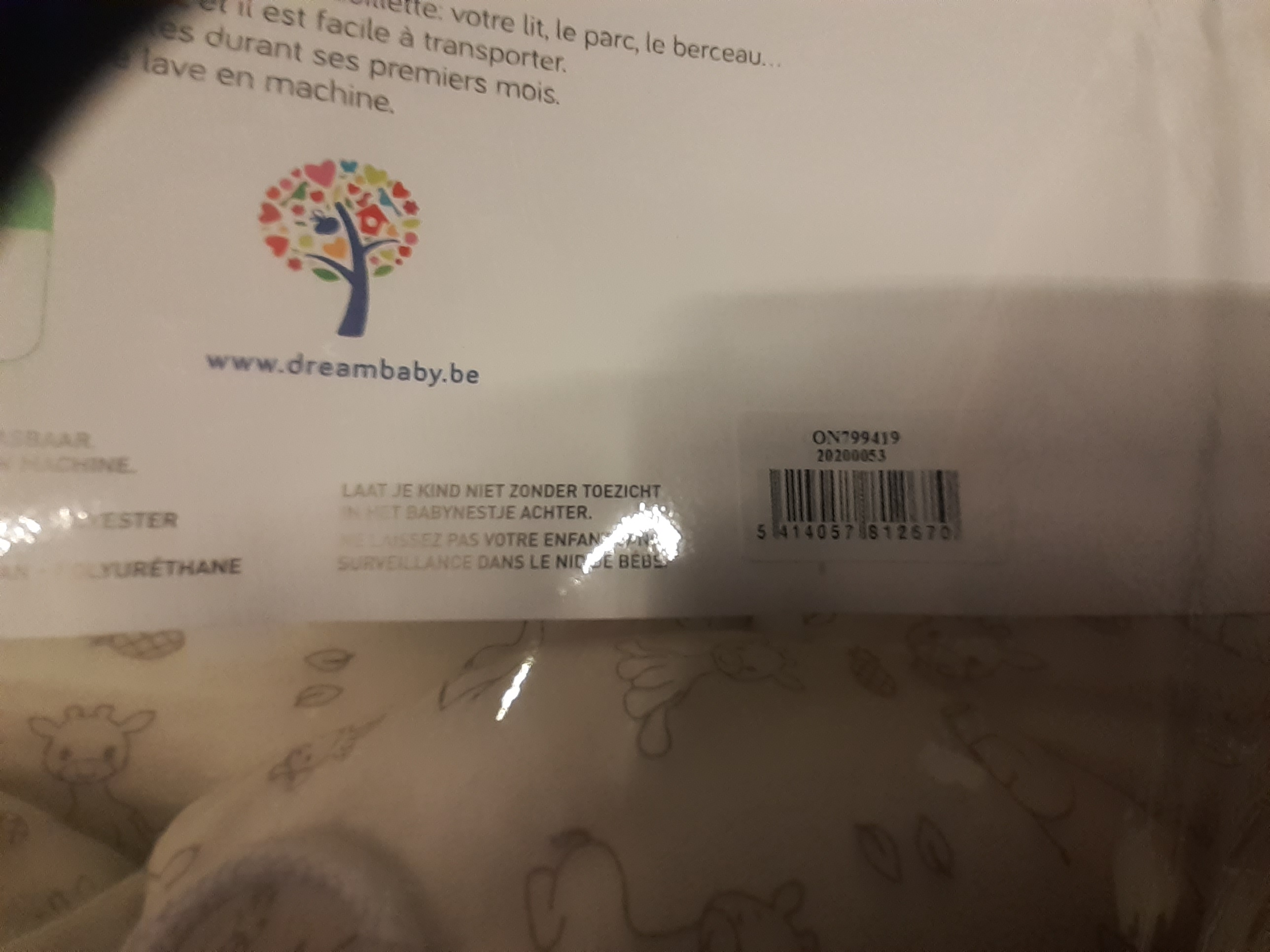 Imagen oficial de Baby nest ; DREAMBEE ; Babynestje - nid de bébé publicada por OECD 5