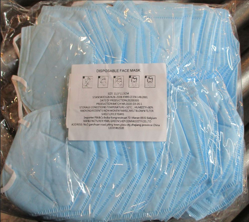 Imagen oficial de Particle filter mask ; Unknown ; Disposable Face Mask publicada por OECD