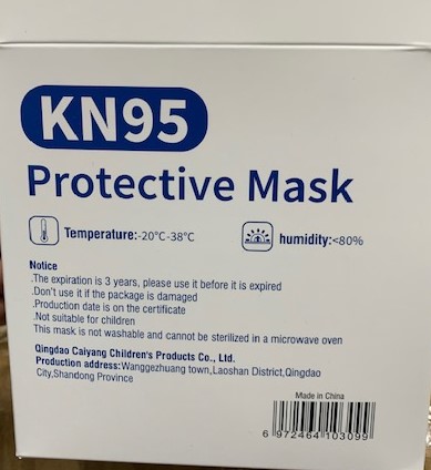 Imagen oficial de Particle filter mask ; FancyLand ; Protective mask publicada por OECD