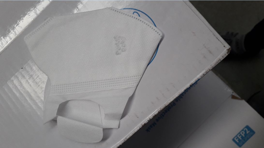 Imagen oficial de Particle filter mask ; Daddy Baby ; Disposable Protective Mask publicada por OECD 2