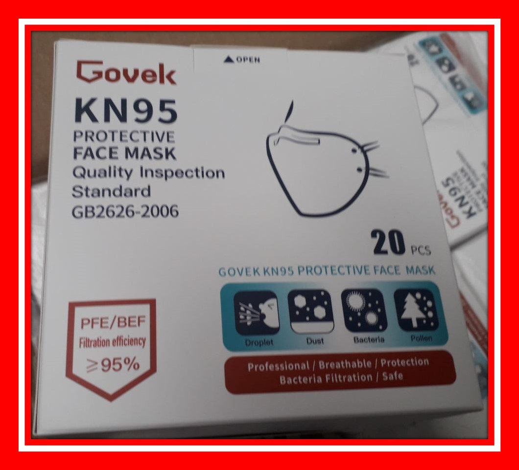 Imagen oficial de Particle filter mask ; Govek ; KN95 Protective face mask / Respirator publicada por OECD 2