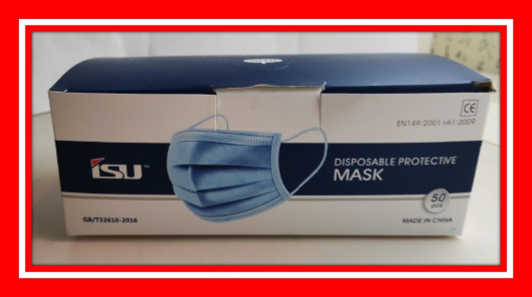 Imagen oficial de Particle filter mask ; Isu ; Disposable protective mask publicada por OECD 3