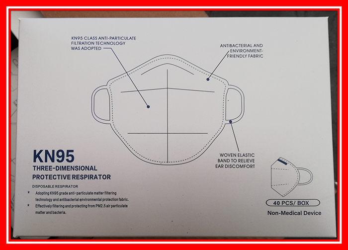 Imagen oficial de Particle filter mask ; VHC Global ; Three-dimensional protective respirator publicada por OECD 3