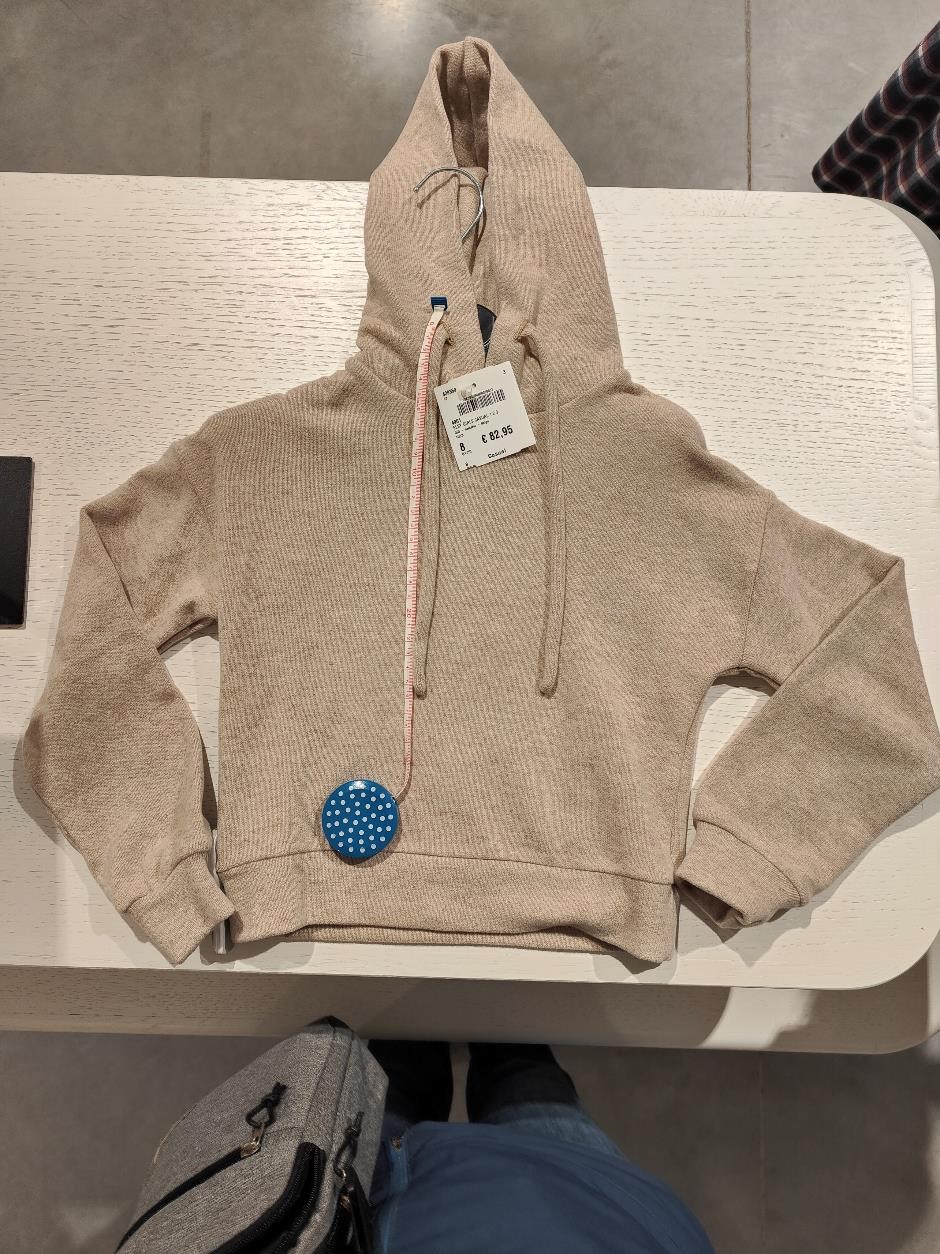 Imagen oficial de Children's hoodie ; ELSY GIRL ; Elsy girls casual 1 2 3 sweater - beige publicada por OECD