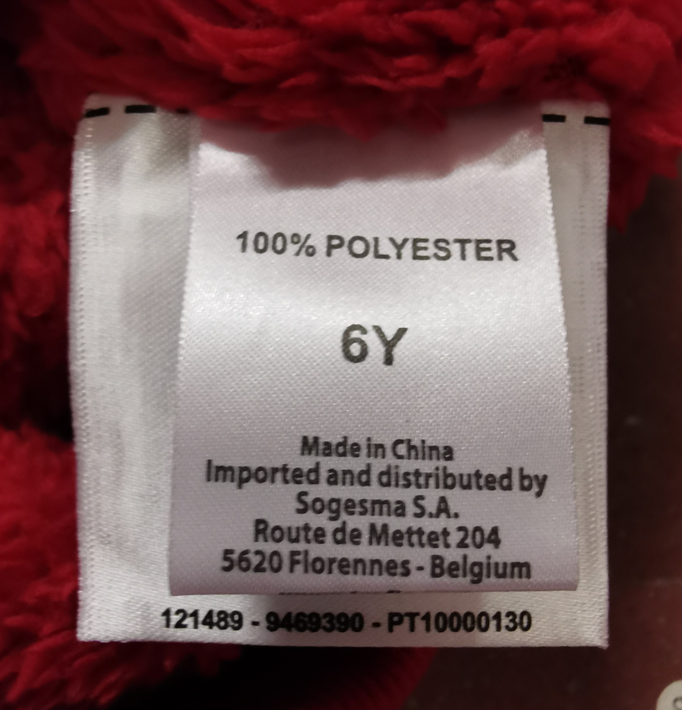 Imagen oficial de Children's sweater ; TQF ; publicada por OECD 3