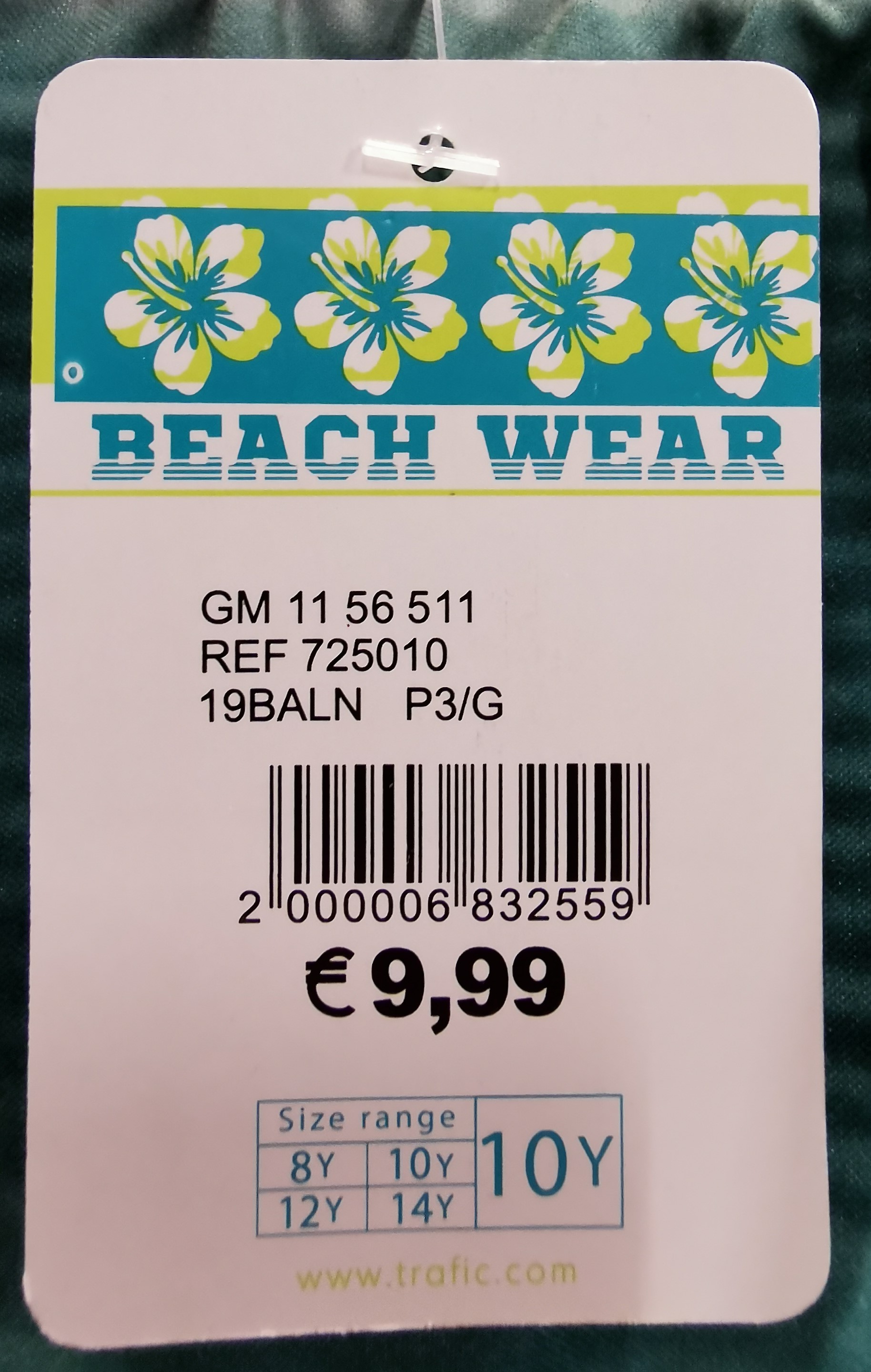 Imagen oficial de Children's swim short ; Beach Wear ; publicada por OECD