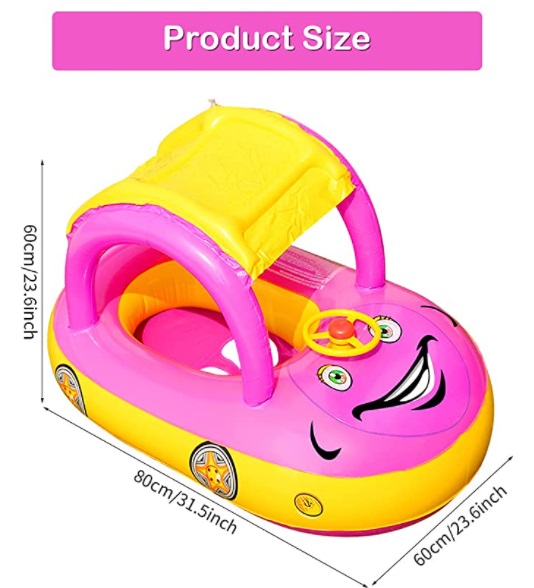 Imagen oficial de Inflatable toy ; O-Kinee ; Car Swimming Ring publicada por OECD 5