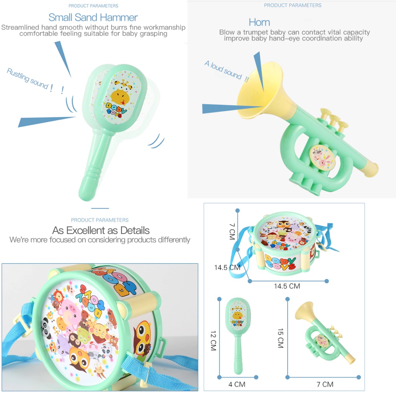 Imagen oficial de Toy musical instruments ; Unknown ; publicada por OECD 6