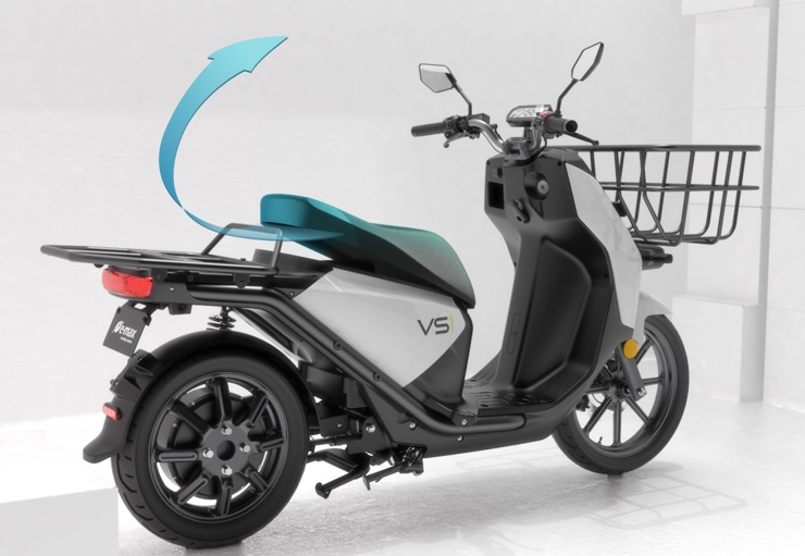 Imagen oficial de Electric scooter ; Super Soco ; Super Soco publicada por OECD 2