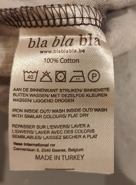 Imagen oficial de Children's trousers ; Bla Bla Bla ; publicada por OECD 3