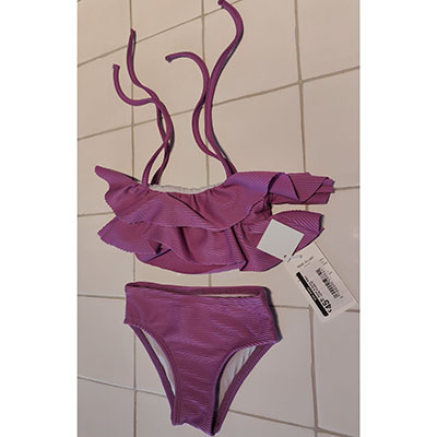 Imagen oficial de Children's bikini ; Sproet & Sprout ; Bikini Ruffle Purple publicada por OECD