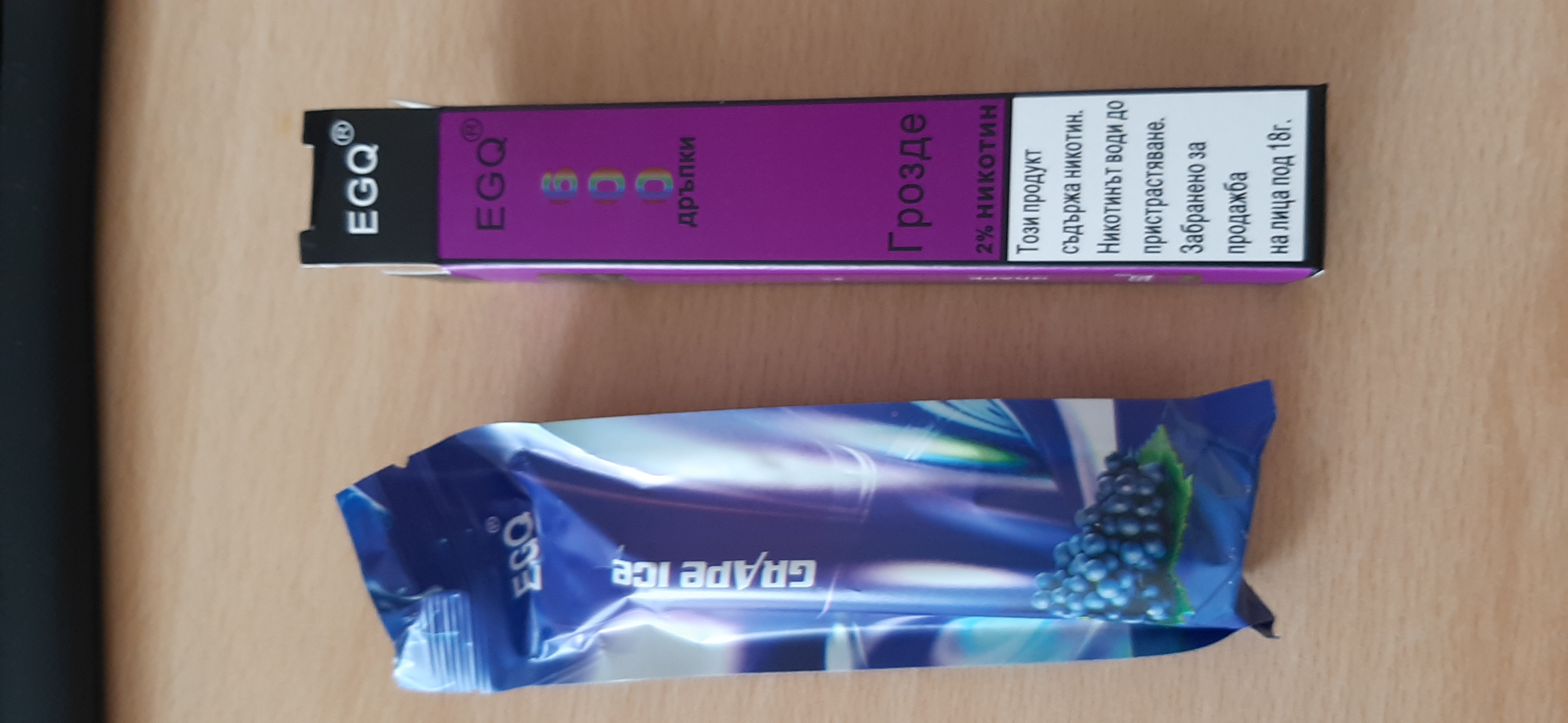 Imagen oficial de Disposable electronic cigarette ; EGQ ; EGQ publicada por OECD 4