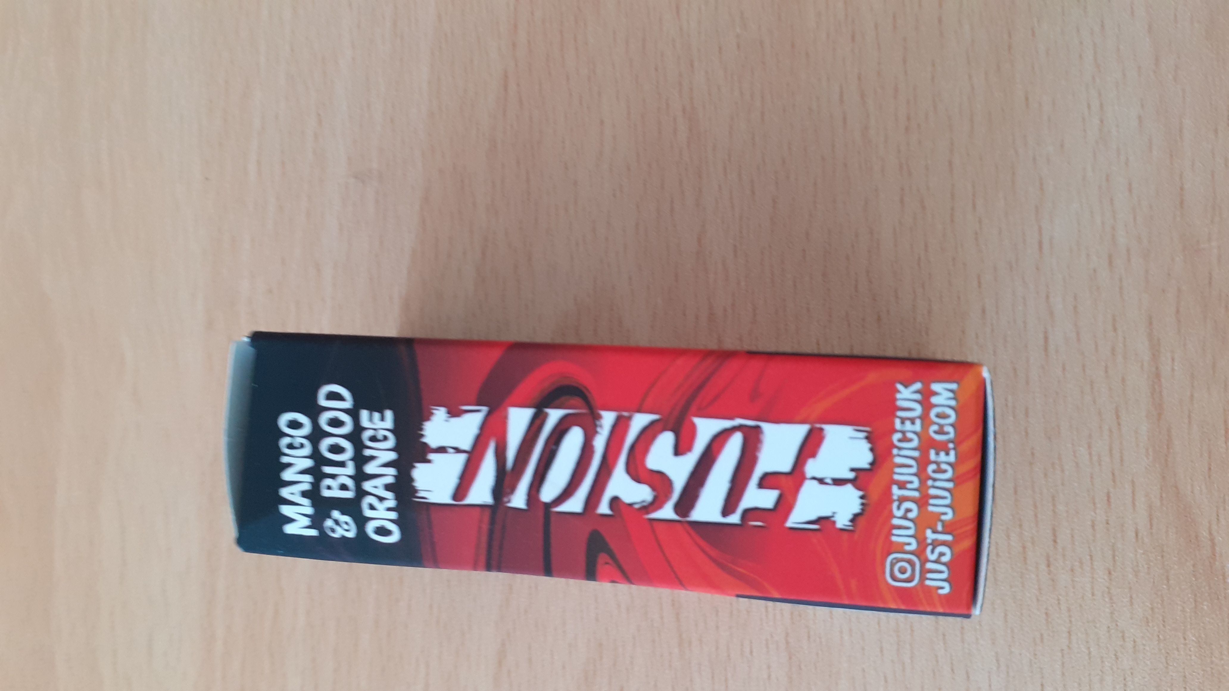 Imagen oficial de Liquid for electronic cigarettes ; Just Juice ; Just Juice Mango & blood orange publicada por OECD 2