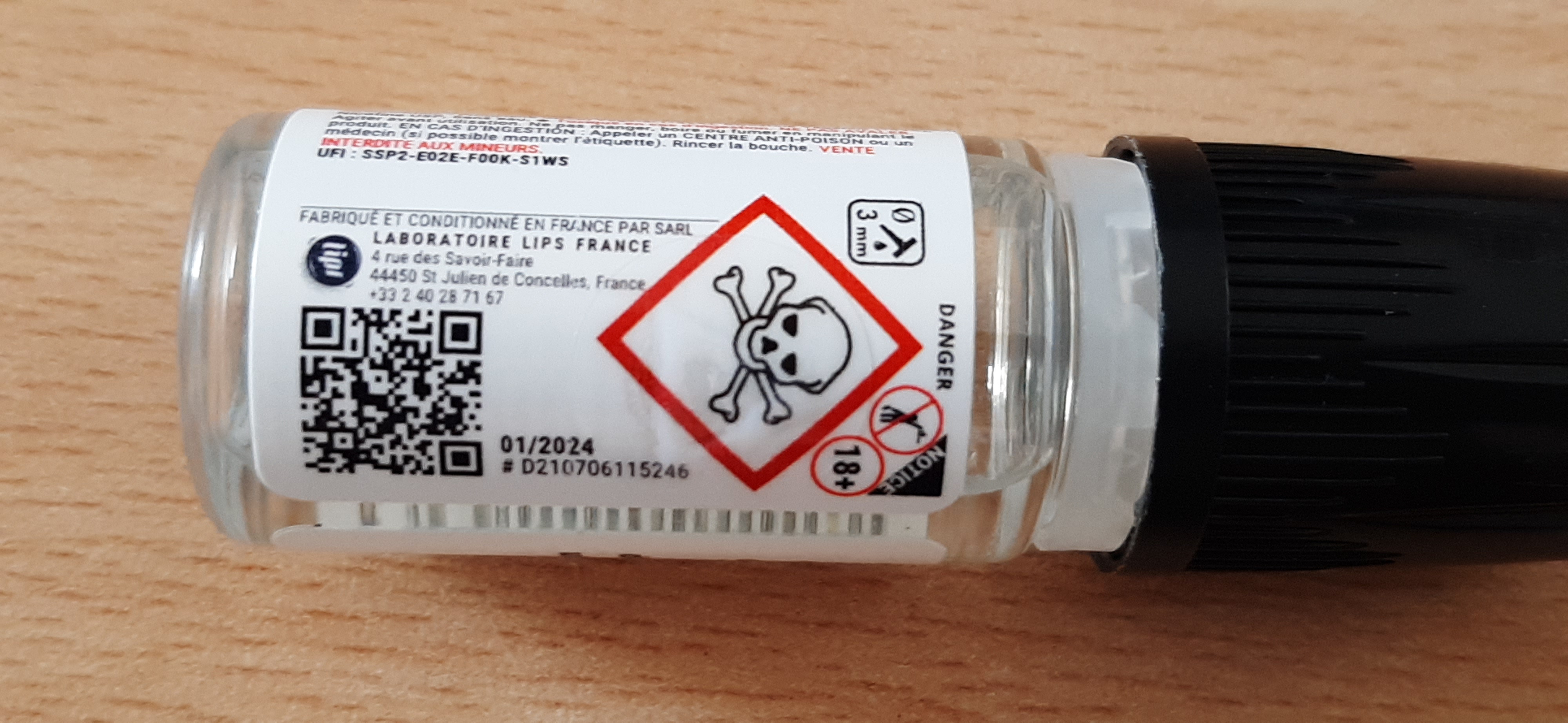 Imagen oficial de Liquid for electronic cigarettes ; NICOMAX ; SUPERVAPE NICOMAX NICOTINE BOOSTER publicada por OECD 4