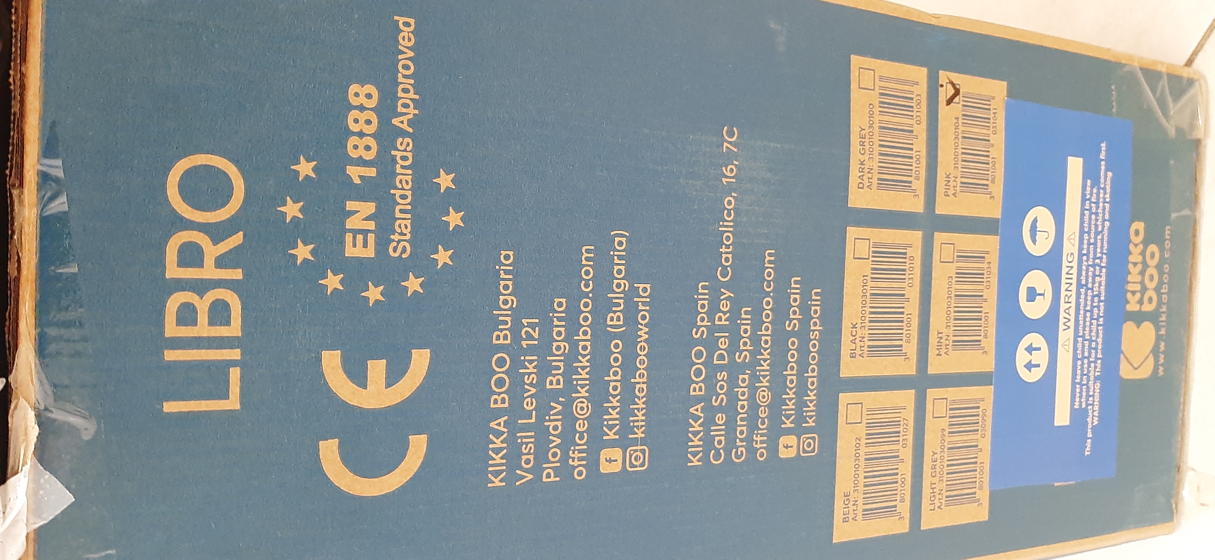 Imagen oficial de Pushchair ; Kikka boo ; Baby stroller publicada por OECD 4