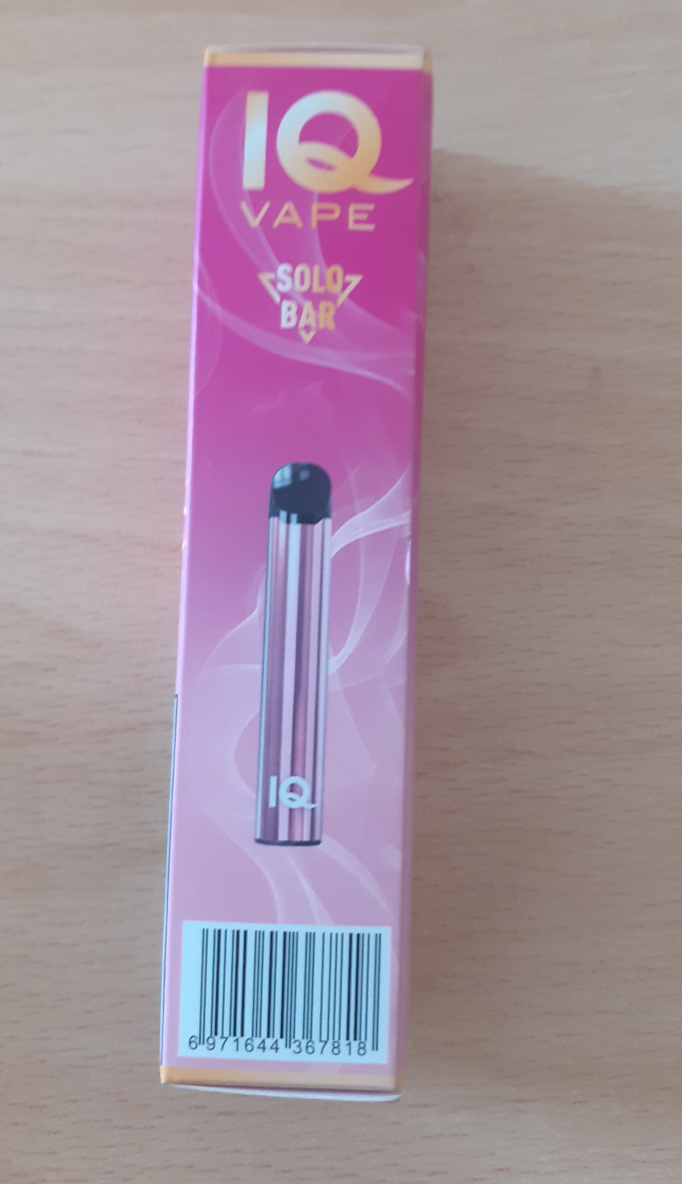Imagen oficial de Disposable electronic cigarette ; IQ VAPE ; IQ VAPE 1, 1300 puffs publicada por OECD 3