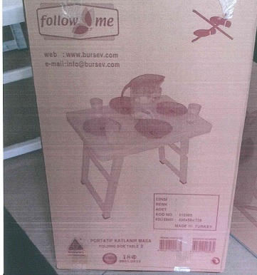 Imagen oficial de Plastic table ; Unknown ; publicada por OECD 2