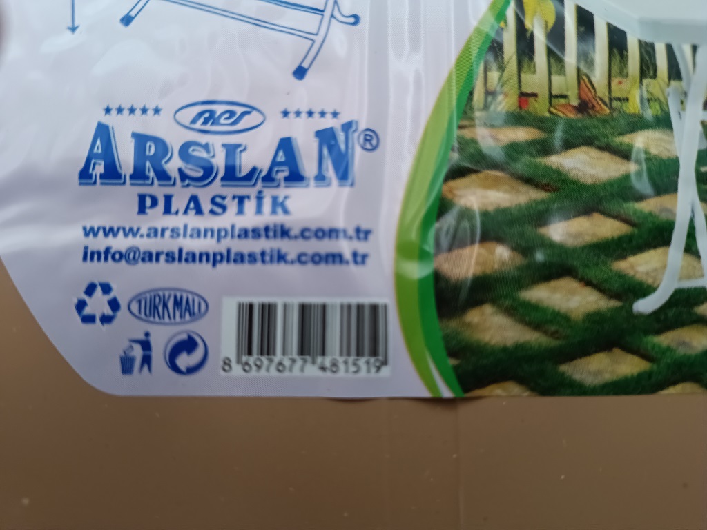 Imagen oficial de Table ; Rumex ; Arslan Plastik publicada por OECD 2