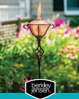Imagen oficial de Berkley Jensen Citronella 72-in. outdoor torches publicada por OECD 2
