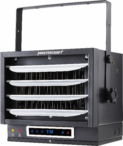 Imagen oficial de Thermosphere and Mastercraft Ceiling-Mounted 7500W/240V Electric Utility Workshop/Garage Heater, Model EH-4604BY with Remote Control & Thermostat publicada por OECD 2