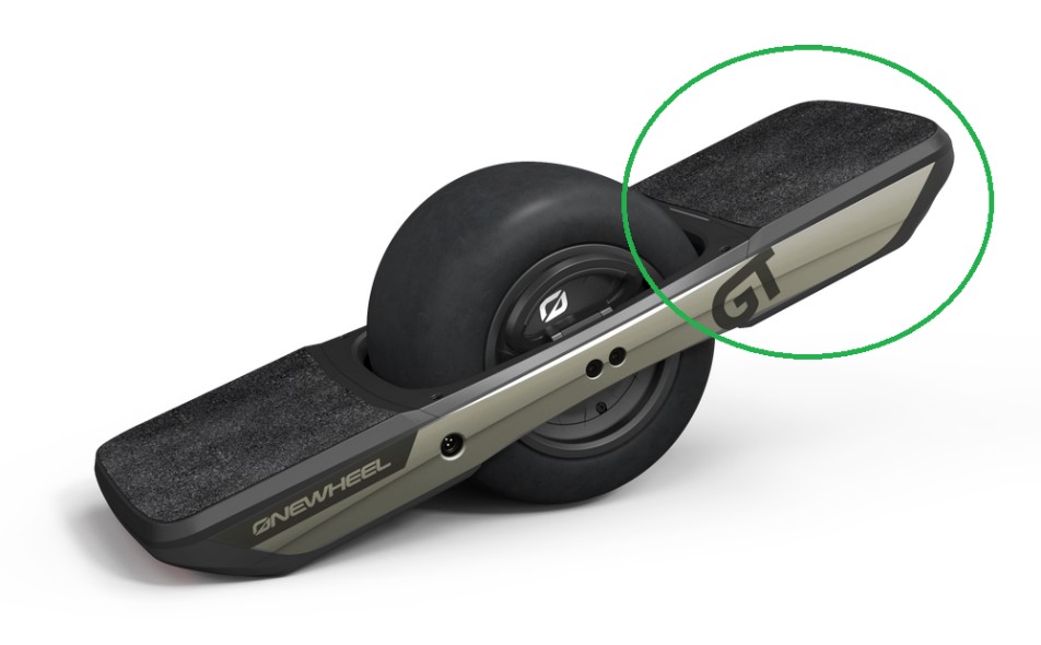 Imagen oficial de Footpads for Onewheel GT model self-balancing electric skateboard publicada por OECD 2