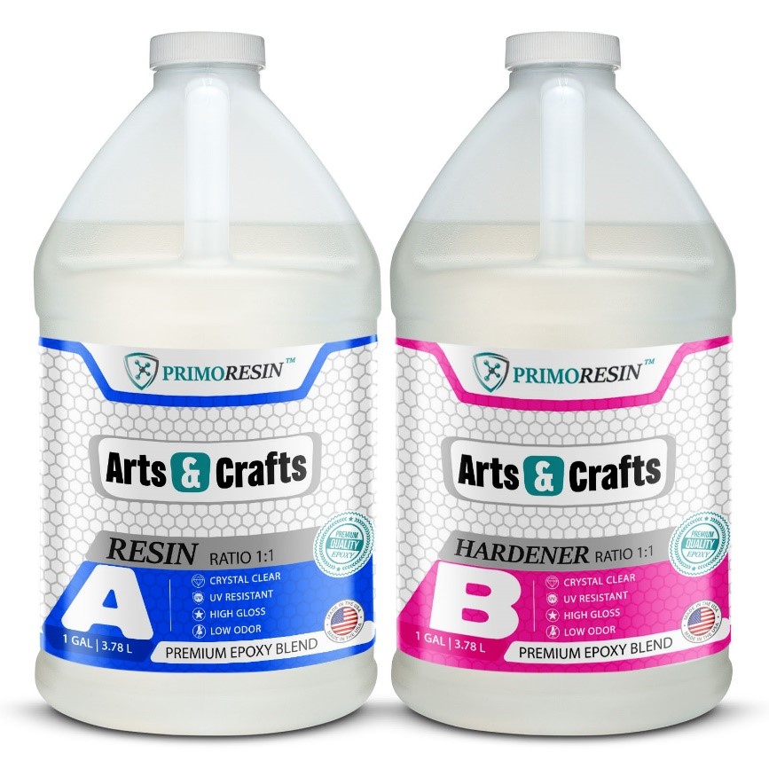 Imagen oficial de Primo Resin Deep Pour, Table Top & Bar and Arts & Crafts epoxy kit hardeners publicada por OECD 2