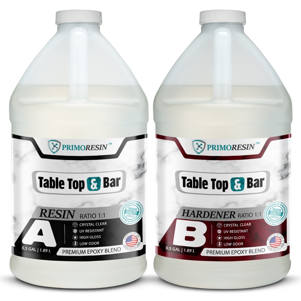 Imagen oficial de Primo Resin Deep Pour, Table Top & Bar and Arts & Crafts epoxy kit hardeners publicada por OECD 3