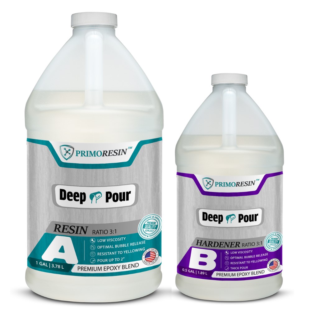 Imagen oficial de Primo Resin Deep Pour, Table Top & Bar and Arts & Crafts epoxy kit hardeners publicada por OECD 5