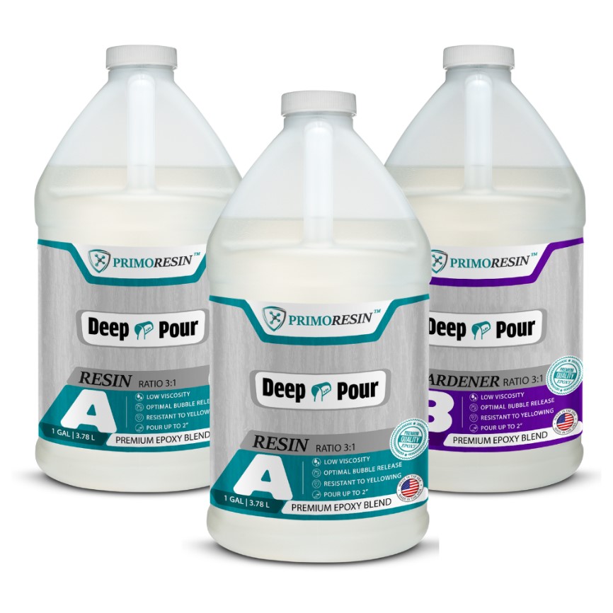 Imagen oficial de Primo Resin Deep Pour, Table Top & Bar and Arts & Crafts epoxy kit hardeners publicada por OECD 6
