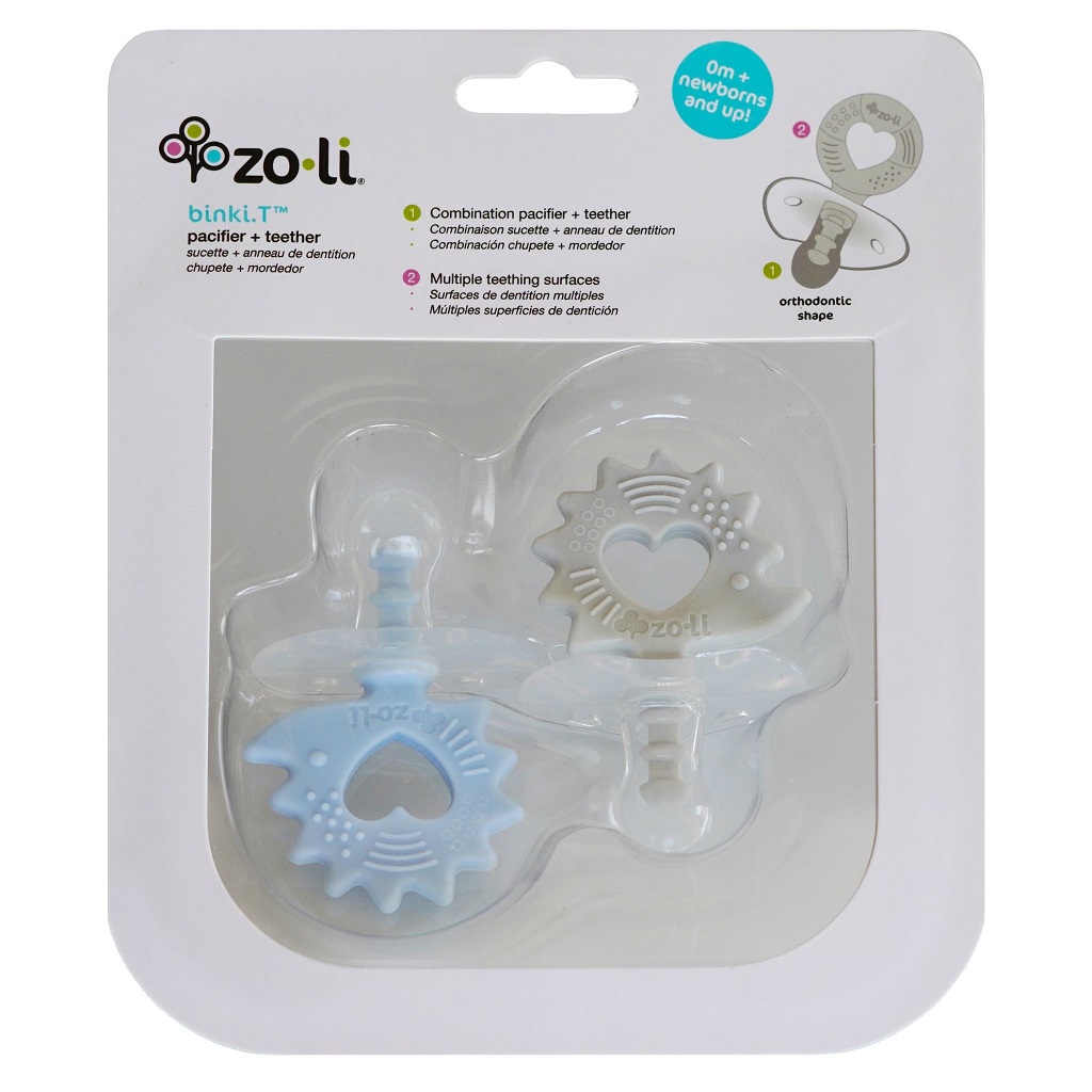 Imagen oficial de Zoli binki T Pacifier + Teether publicada por OECD 2