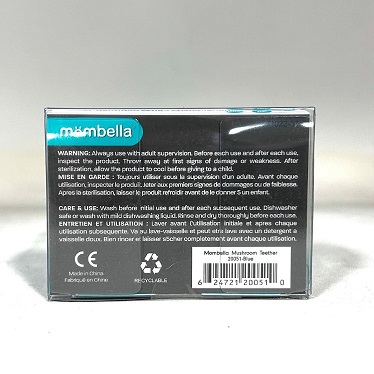 Imagen oficial de Mombella Mini Mushroom Soothing Teether publicada por OECD 5
