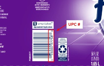 Imagen oficial de Fabuloso Multi-Purpose Cleaner - Lavender Scent, 1.65L publicada por OECD 3