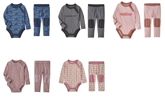 Imagen oficial de Patagonia Infant Capilene Midweight Base Layer Set publicada por OECD