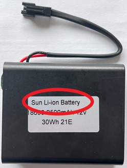 Imagen oficial de Battery Packs within Higdon Outdoors XS Series Motion Waterfowl Decoys and XS Replacement Battery publicada por OECD 5