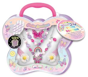 Imagen oficial de Hot Focus Petite Boutique Tie-Dye Butterfly, Rainbow and Glow in the Dark children’s jewellery sets publicada por OECD 2