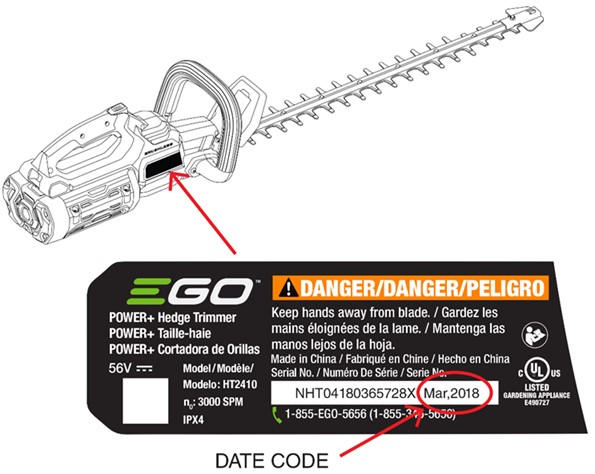 Imagen oficial de EGO Power+ Cordless Brushless Hedge Trimmers publicada por OECD 2