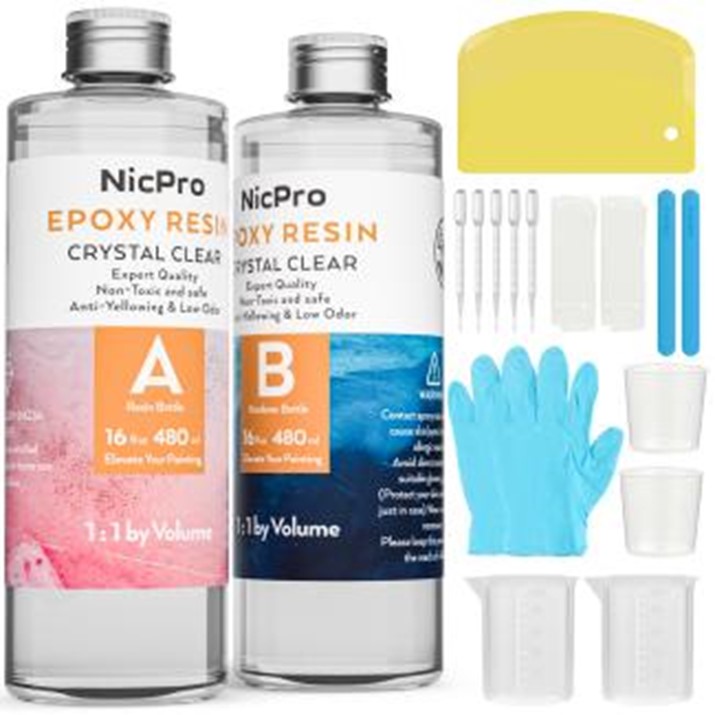 Imagen oficial de NicPro brand Epoxy Resin kits publicada por OECD