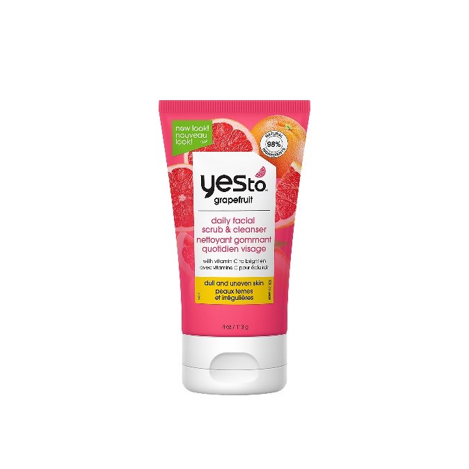 Imagen oficial de “Yes To” brand tomatoes charcoal detoxifying daily cleanser, grapefruit daily facial scrub, and tomatoes detoxifying charcoal deep cleansing scrubs publicada por OECD 2
