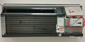 Imagen oficial de Amana Packaged Terminal Air Conditioners/Heat Pumps (PTACs) equipped with “DigiAir” modules publicada por OECD 2