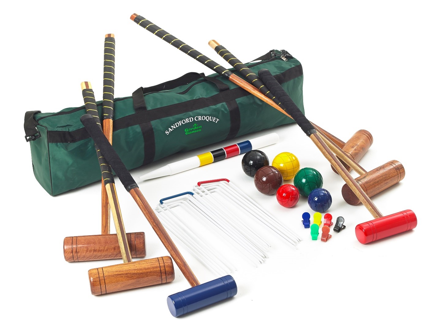 Imagen oficial de Big Game Hunters and Garden Games Sandford Croquet Set publicada por OECD