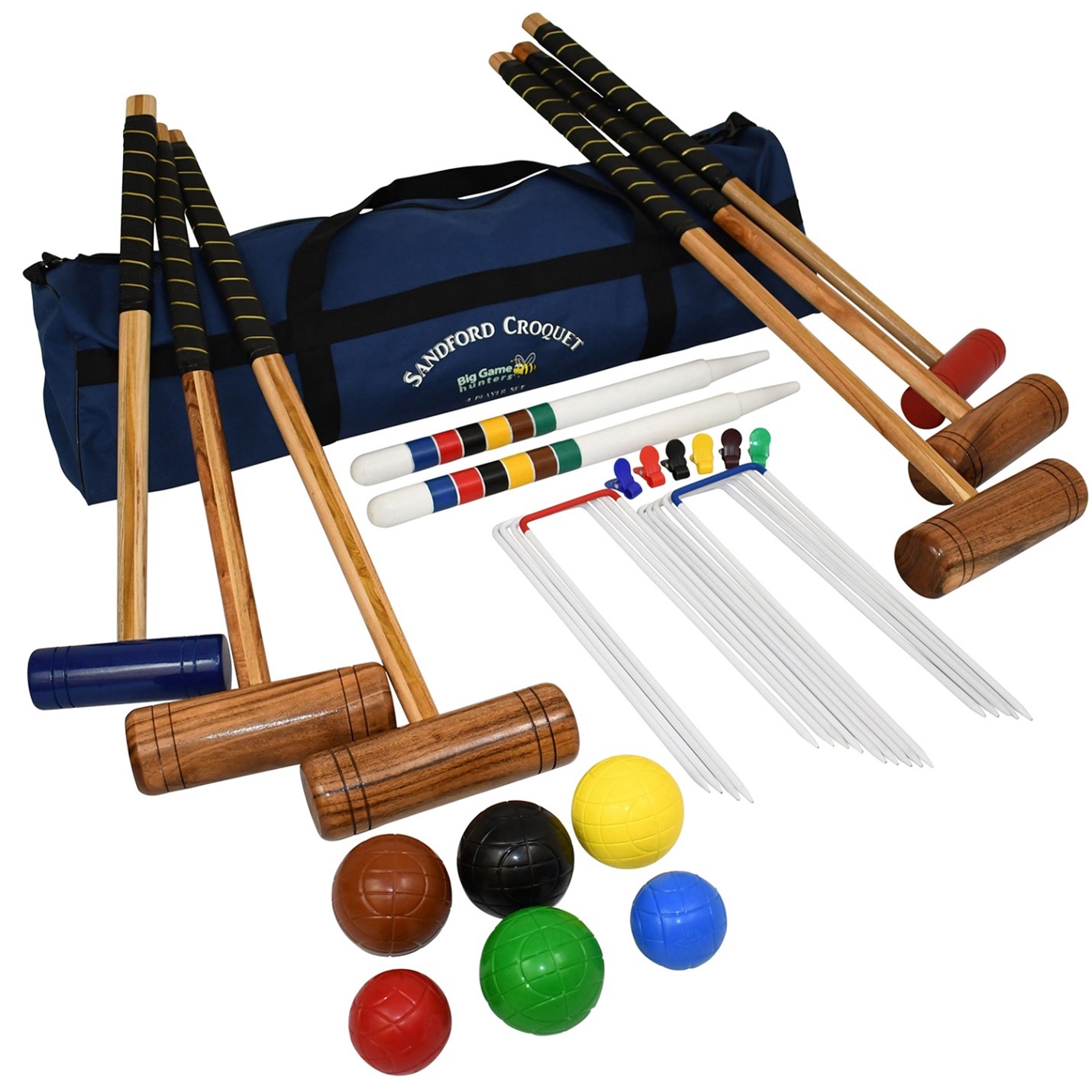 Imagen oficial de Big Game Hunters and Garden Games Sandford Croquet Set publicada por OECD 2