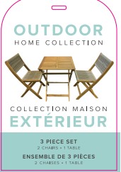 Imagen oficial de Outdoor Home Collection 3-Piece and 5-Piece Tan Bistro Sets publicada por OECD 2