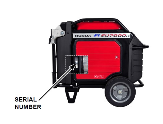 Imagen oficial de Honda EU7000is Portable Generators publicada por OECD 2
