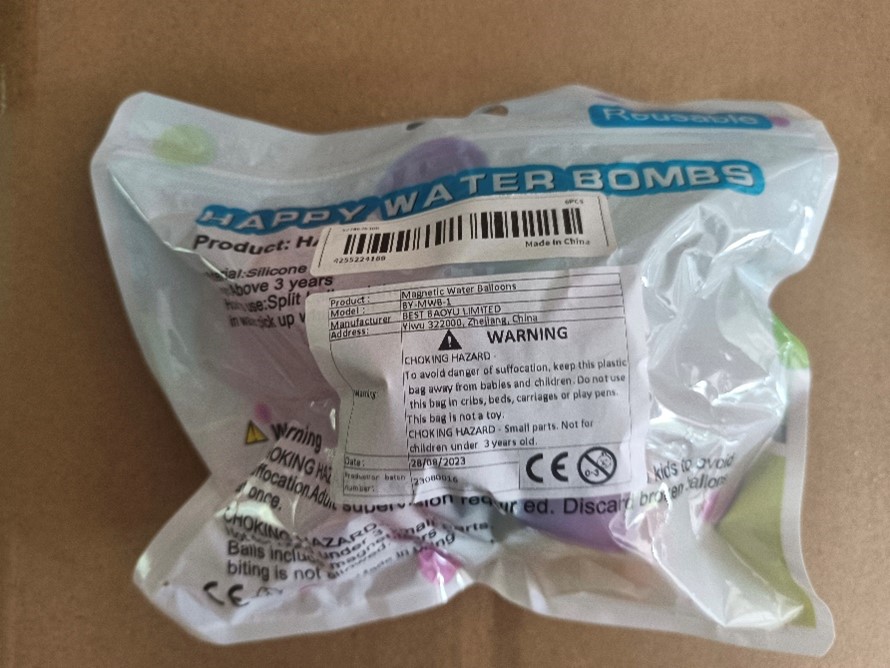 Imagen oficial de Latex-Free Magnetic Re-usable Water Balloons publicada por OECD 2