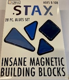 Imagen oficial de STAX Insane Magnetic Building Blocks by On Trend Goods. publicada por OECD 2