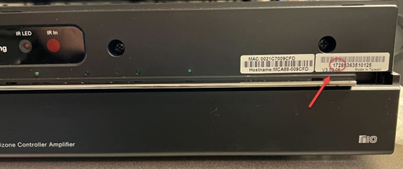 Imagen oficial de Russound MCA-88 Multizone Controller Amplifier publicada por OECD 3