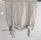 Imagen oficial de Kingdom of Comfort Linen Curtain Valance with Ties publicada por OECD